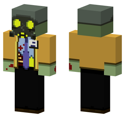 Call of Mini Zombies Boomer Minecraft Bedrock skin