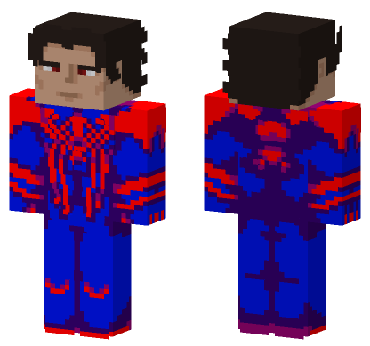 Canon Event Spider-Man 2099 Minecraft Bedrock skin