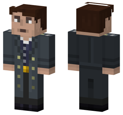 Captain Jack Harkness Doctor Who Minecraft Bedrock skin