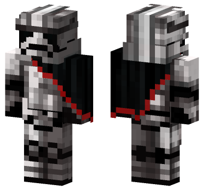 Captain Phasma Minecraft Bedrock skin