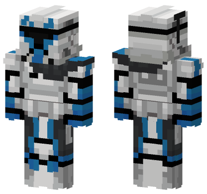 Captain Rex Minecraft Bedrock skin