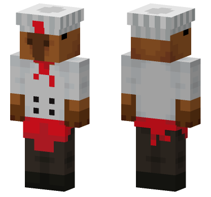 Capybara Chef 2 0 Minecraft Bedrock skin