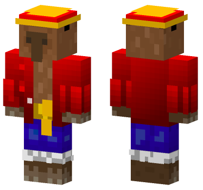 Capybara Skin Minecraft Bedrock skin