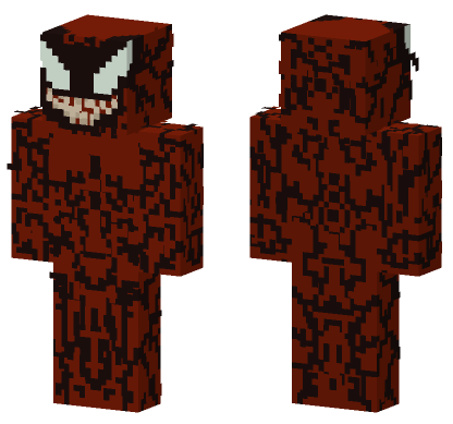 Carnage HD Minecraft Bedrock skin