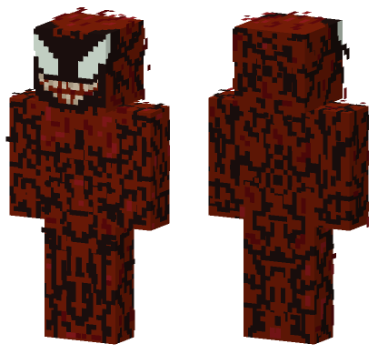 Carnage Skin Minecraft Bedrock skin