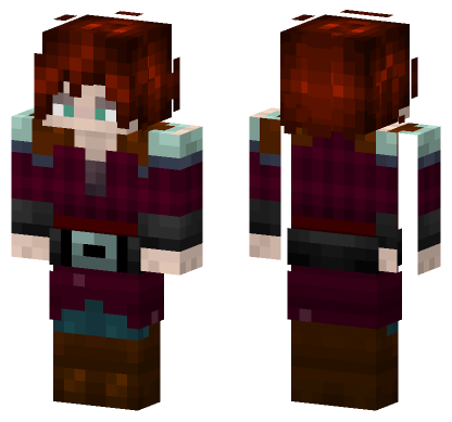 Carter Minecraft Bedrock skin