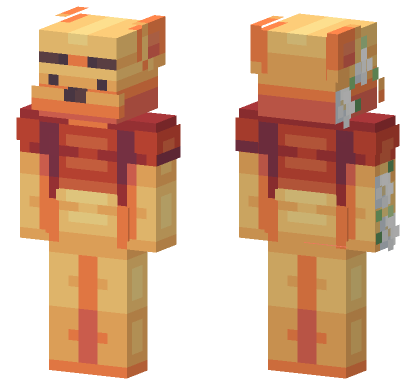 Cartoon Skin 1 Minecraft Bedrock skin
