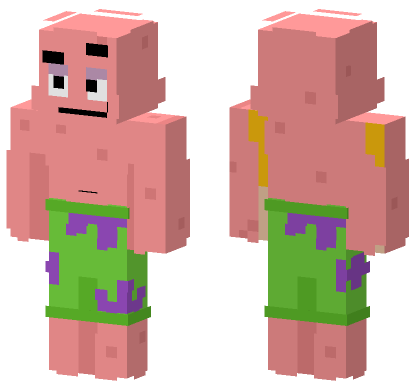 Cartoon Skin 13 Minecraft Bedrock skin