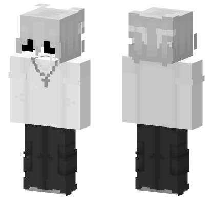 Casper The Ghost Minecraft Bedrock skin