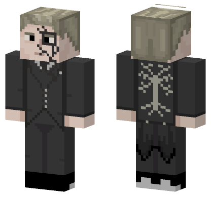 Caspian Cinder Minecraft Bedrock skin
