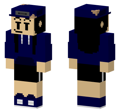 Cassette Girl Minecraft Bedrock skin