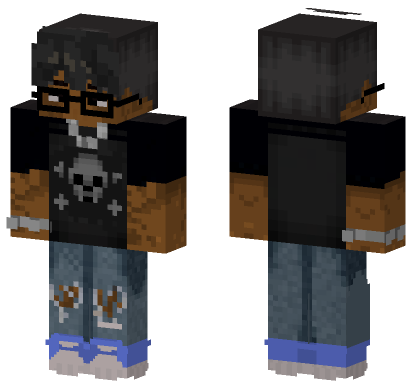 Casual No Hat Minecraft Bedrock skin