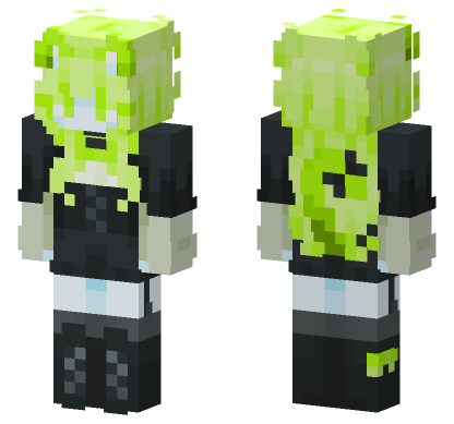Cat Girl 6 Minecraft Bedrock skin