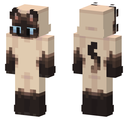 Cat PvP Skin 13 Minecraft Bedrock skin