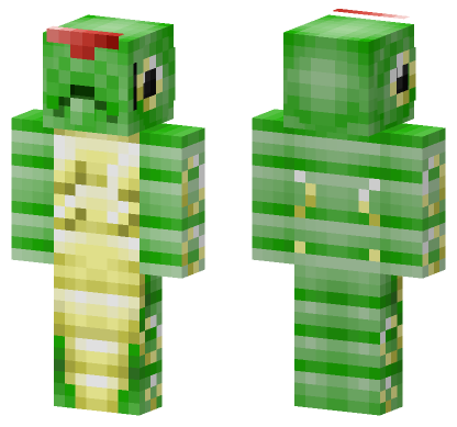 Caterpie Pokemon Skin Minecraft Bedrock skin
