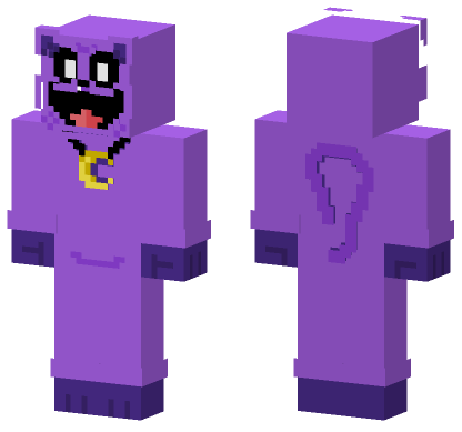 CatNap Smiling Critters Plush Minecraft Bedrock skin