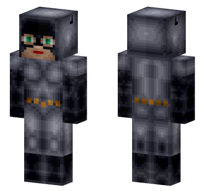 Catwoman Batman The Animated Series Minecraft Bedrock skin