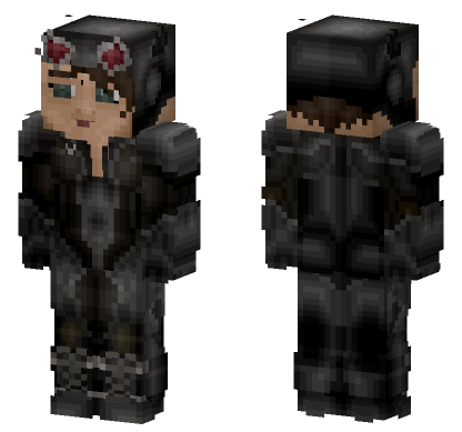 Catwoman DC Comics Batman Minecraft Bedrock skin