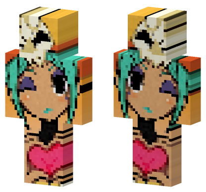 Cerebella Pixel Art 31 Minecraft Bedrock skin