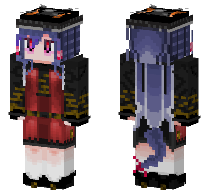 Ch En Ten Thousand Mountain V3 Minecraft Bedrock skin