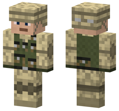 Character 31 Minecraft Bedrock skin