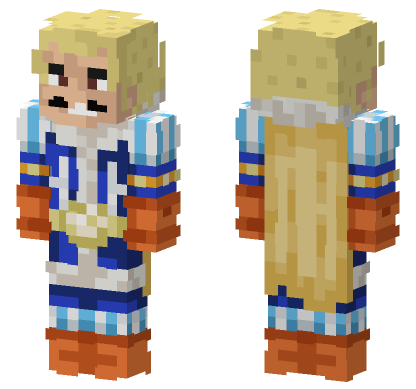 Charlotte Daifuku Minecraft Bedrock skin