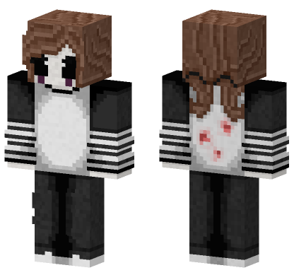 Charlotte Emily FNAF 2 Minecraft Bedrock skin