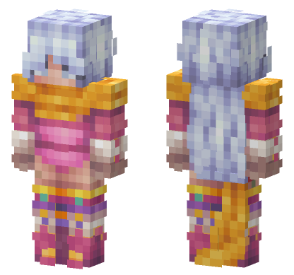Charlotte Smoothie Minecraft Bedrock skin