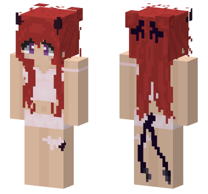 Charlotte Underwear Minecraft Bedrock skin