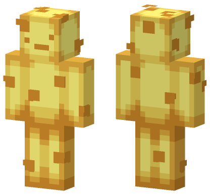Cheese Skin Minecraft Bedrock skin
