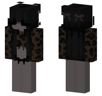 Cheetah Girl Matching Minecraft Bedrock skin