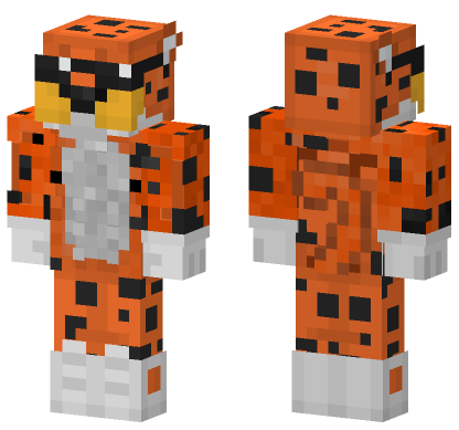Cheeto Cheetah Minecraft Bedrock skin