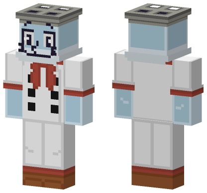 Chef Saltbaker Cuphead DLC Minecraft Bedrock skin