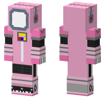 Cheolsu Spacesuit Galaxy Guards Minecraft Bedrock skin