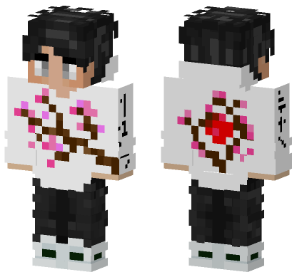 Cherry Tree Skin Minecraft Bedrock skin