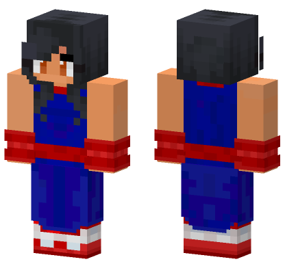 Chi Chi Aphmau Minecraft Bedrock skin