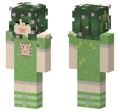 Chibi Fern Dream Girl Minecraft Bedrock skin
