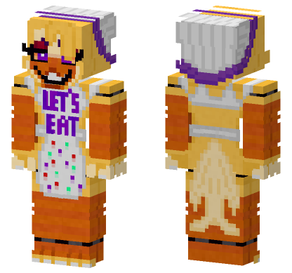 Chica 6763157 Minecraft Bedrock skin