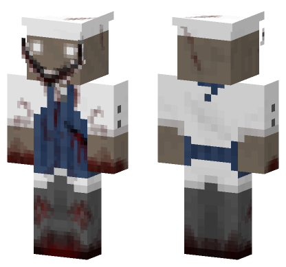 Chicken Butcher Creepypasta Minecraft Bedrock skin