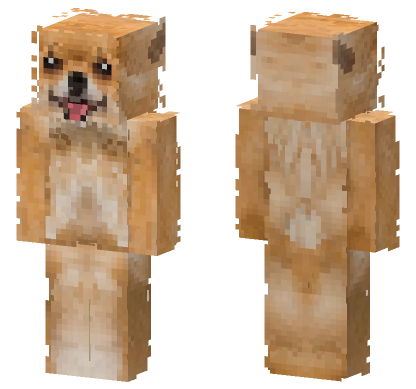 Chihuahua Dog Skin Minecraft Bedrock skin