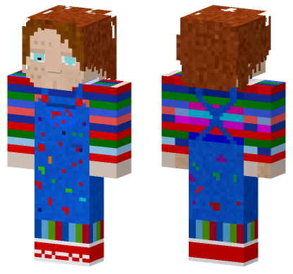 Childs Play Chucky 1991 Minecraft Bedrock skin