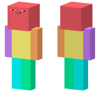 Chillcolors Outfit Minecraft Bedrock skin