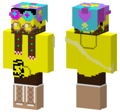 Chip HD Minecraft Bedrock skin