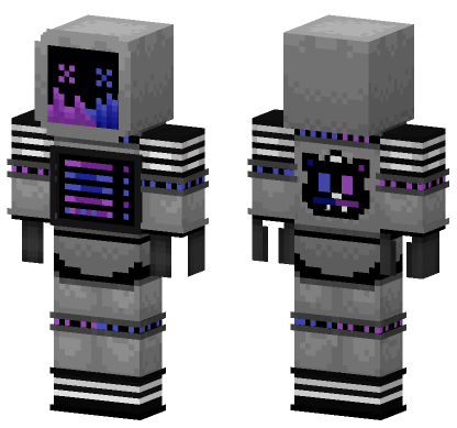 Chip Tune Outfit Minecraft Bedrock skin