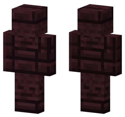Chiseled Nether Bricks Minecraft Bedrock skin