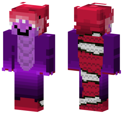 Chopped Sharkiz Snake Minecraft Bedrock skin