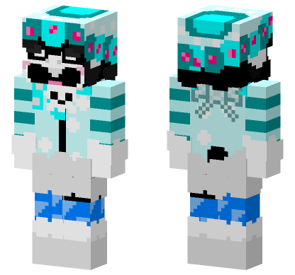 Christmas Baba Chops Minecraft Bedrock skin