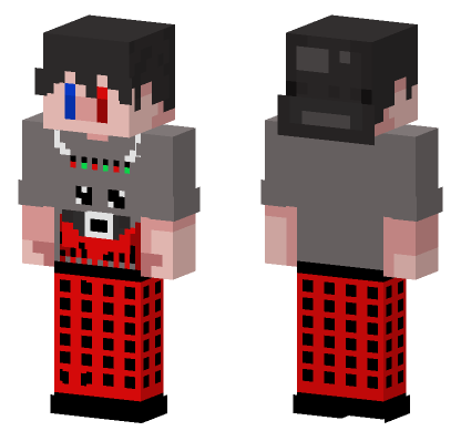 Christmas Jammies Minecraft Bedrock skin