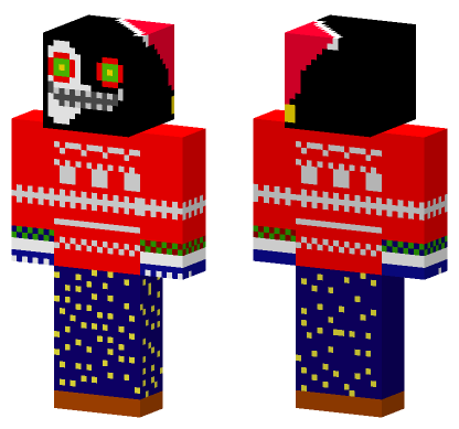 Christmas Moondrop Minecraft Bedrock skin