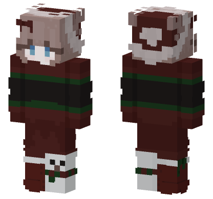 Christmas Skin Minecraft Bedrock skin